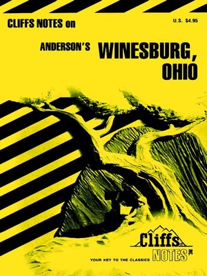 cover image of CliffsNotes on Anderson's Winesburg, Ohio